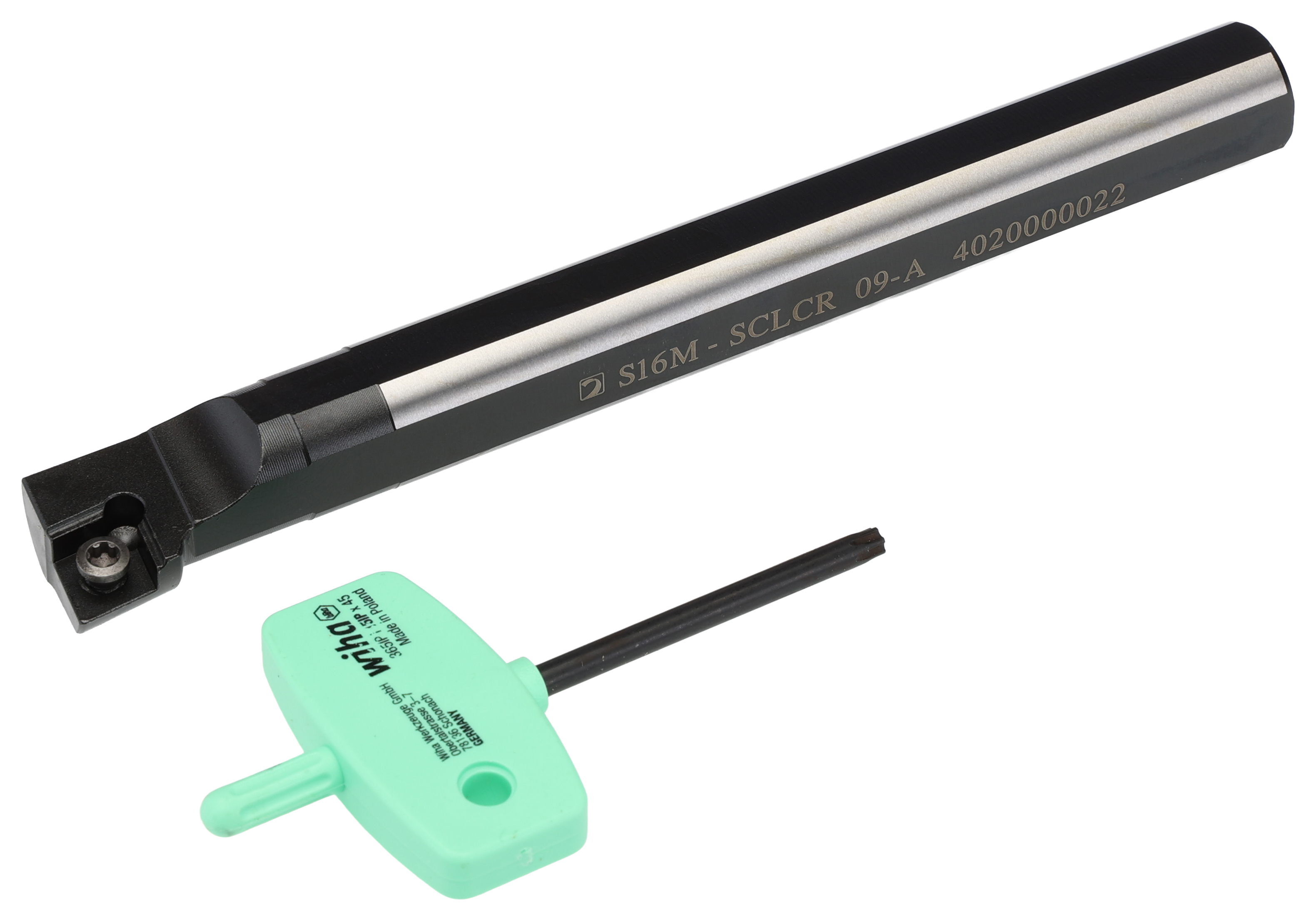 Pramet Sclcr/L for Use with CCMT 09T3, 16 mm Height, 95 ° Approach, 150 mm Length