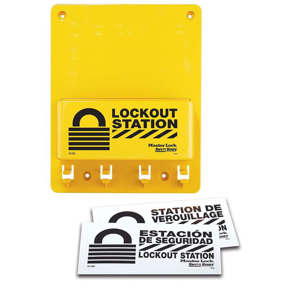 Master Lock 1 Padlock Lockout Station