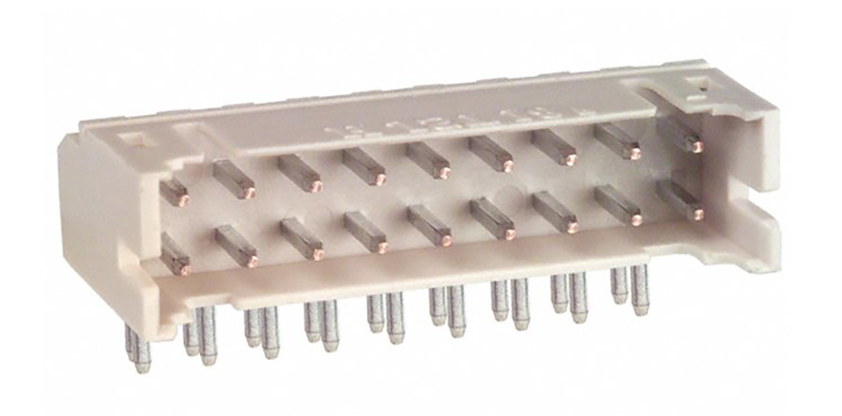 JST PHD Series Right Angle Through Hole PCB Header, 18 Contact(s), 2 mm Pitch, 2 Row, Shrouded