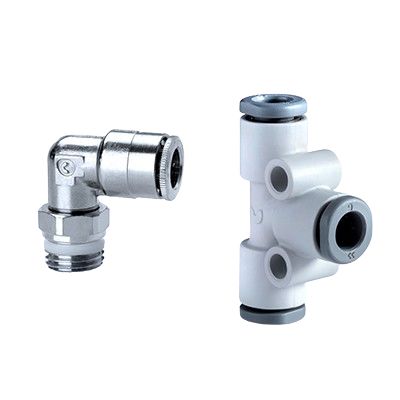 Camozzi Fitting, Elbow Threaded Threaded Elbow, Male R 1/4 in to Female G 1/4 in