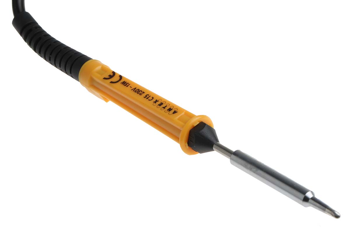 Antex Electronics Electric Soldering Iron, 230V, 15 W