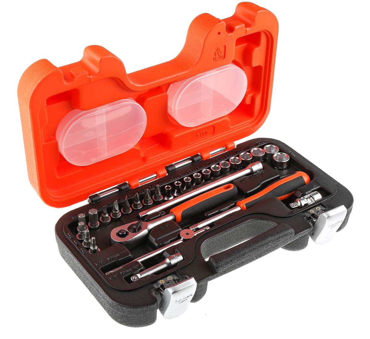 Bahco 29-Piece 1/4 in Standard Socket Set