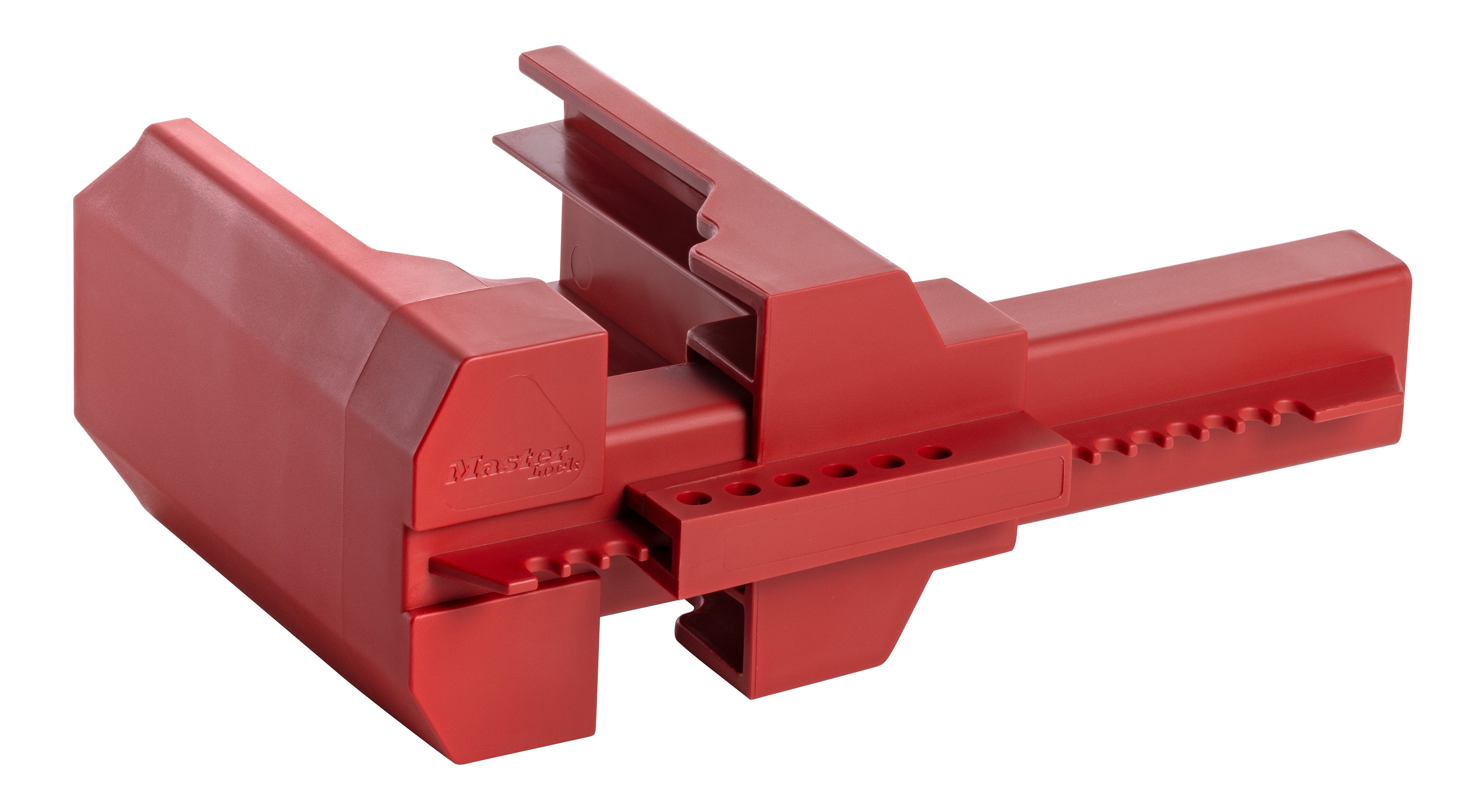 s3079 Master Lock Red 1-Lock Lockout Thermoplastic Ball Valve Lockout