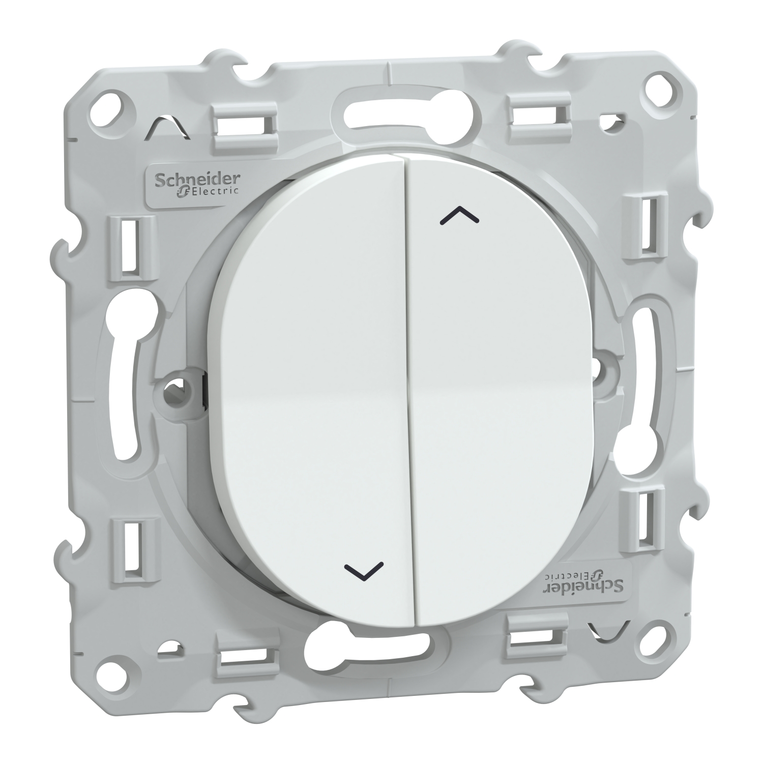Schneider Electric White 6A Ovalis Series