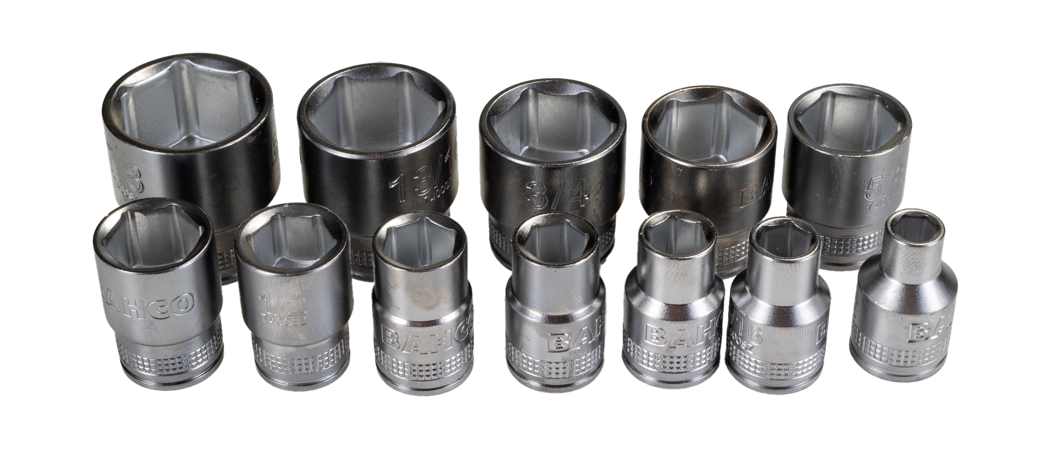 s330af Bahco 34-Piece 1/4 in Standard Socket Set
