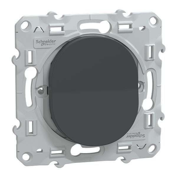 Schneider Electric 2 Way Anthracite 10A Ovalis C Series