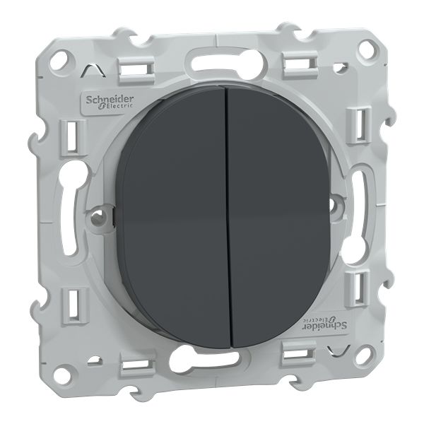 Schneider Electric Anthracite 10A Ovalis C Series