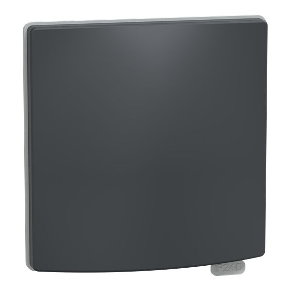 Schneider Electric Ovalis C Grey Thermoplastic Back Box Mounting Frame, IP24D, Flush Mount 71 mm 71mm 54 mm