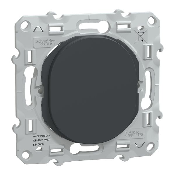 Schneider Electric Lighting Cover for use with Ovalis C, 71mm Width, Screw Fixing, 71 mm
