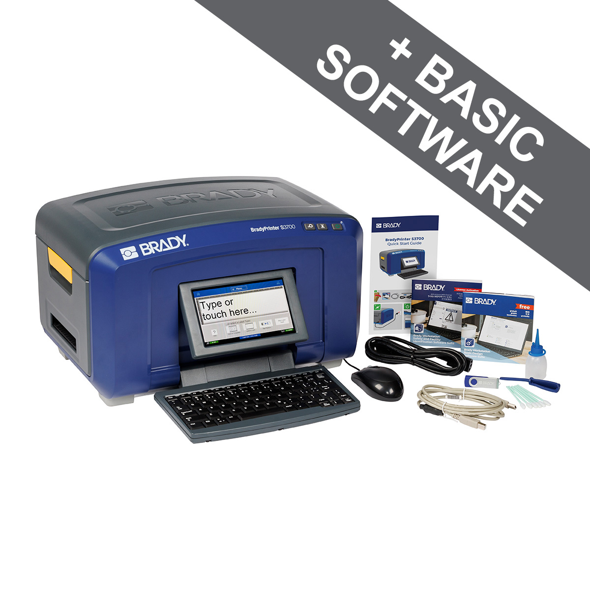 Brady S3700-QY-UK Label Printer, 107.95 mm Max Label Width
