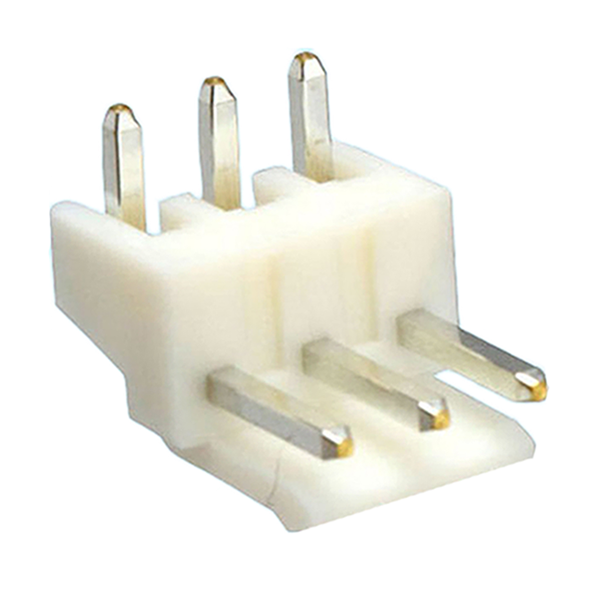 JST VH Series Right Angle Through Hole PCB Header, 3 Contact(s), 3.96 mm Pitch, 1 Row, Shrouded