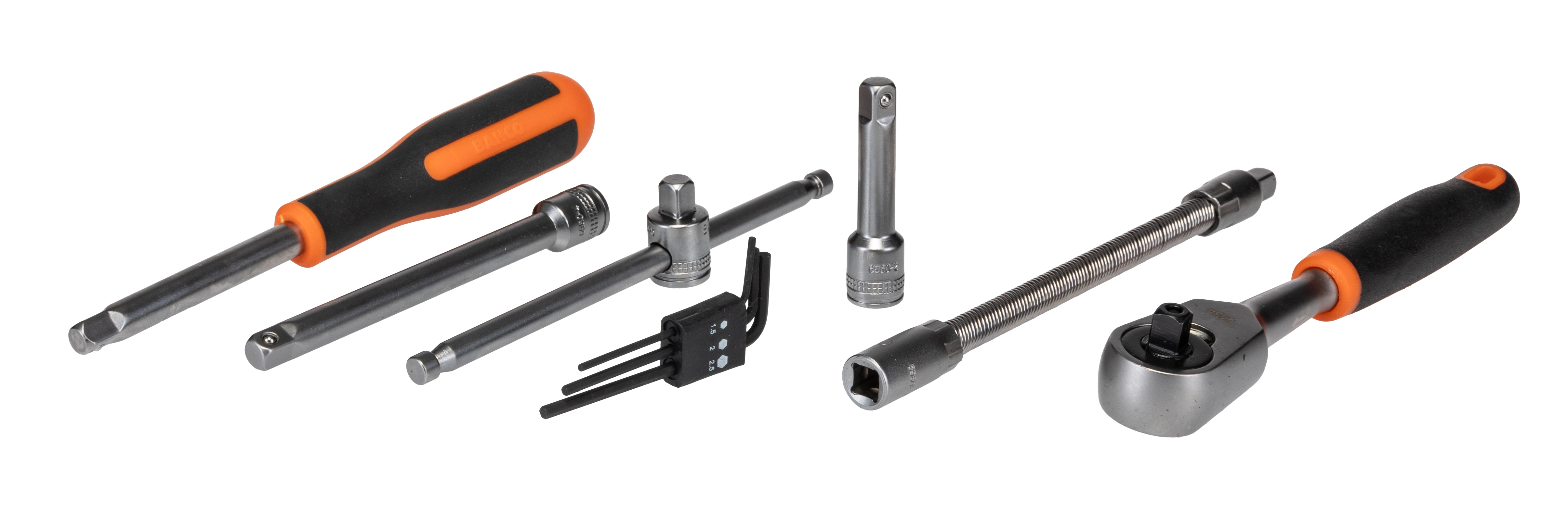 s460 Bahco 46-Piece 1/4 in Standard Socket Set