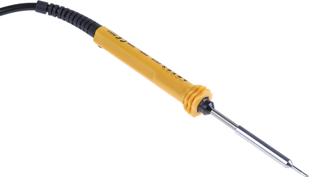 Antex Electronics Electric Soldering Iron, 18 W, for use with Soldering electronic parts, PCB work
