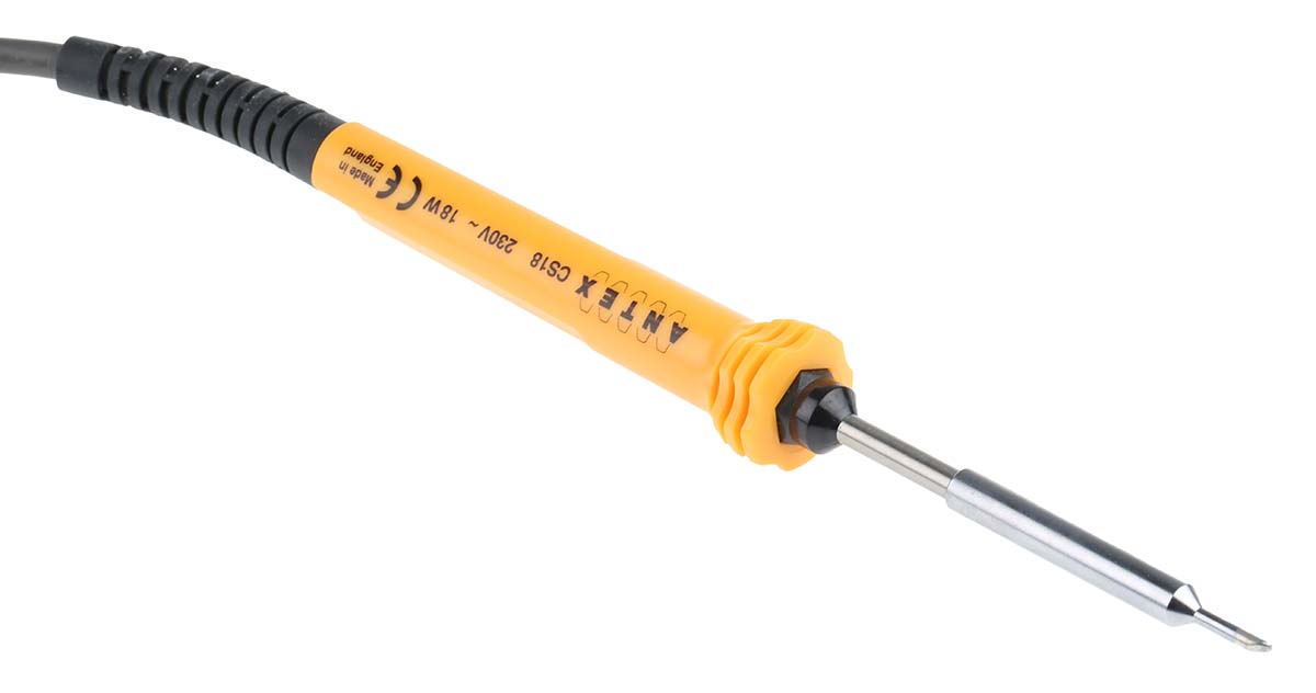 Antex Electronics Electric Soldering Iron, 230V, 18 W