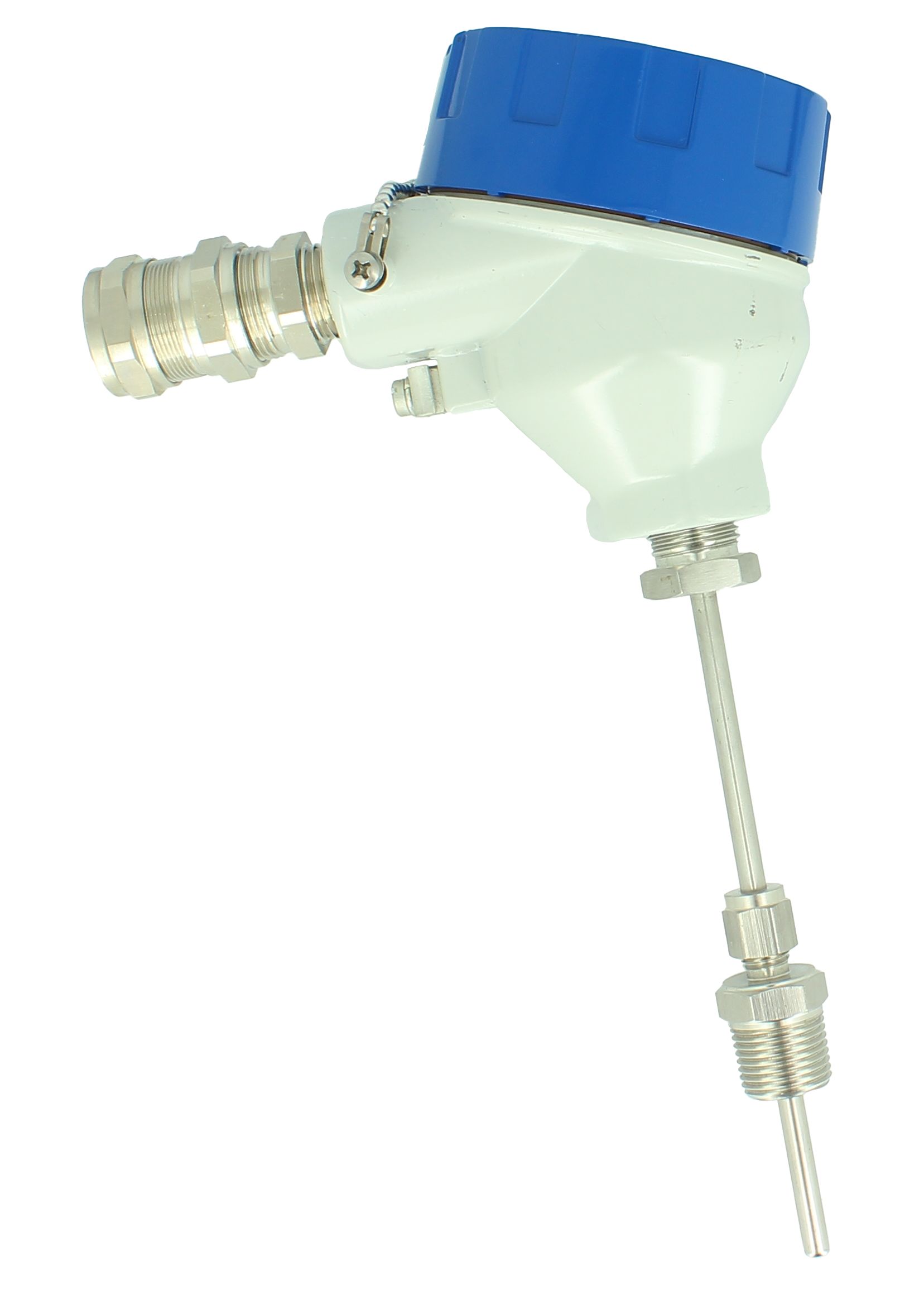 GEORGIN PT100 Temperature Probe 6 mm Dia, 200 mm Long, 3 Wire, 400 °C Max ATEX Ex ia