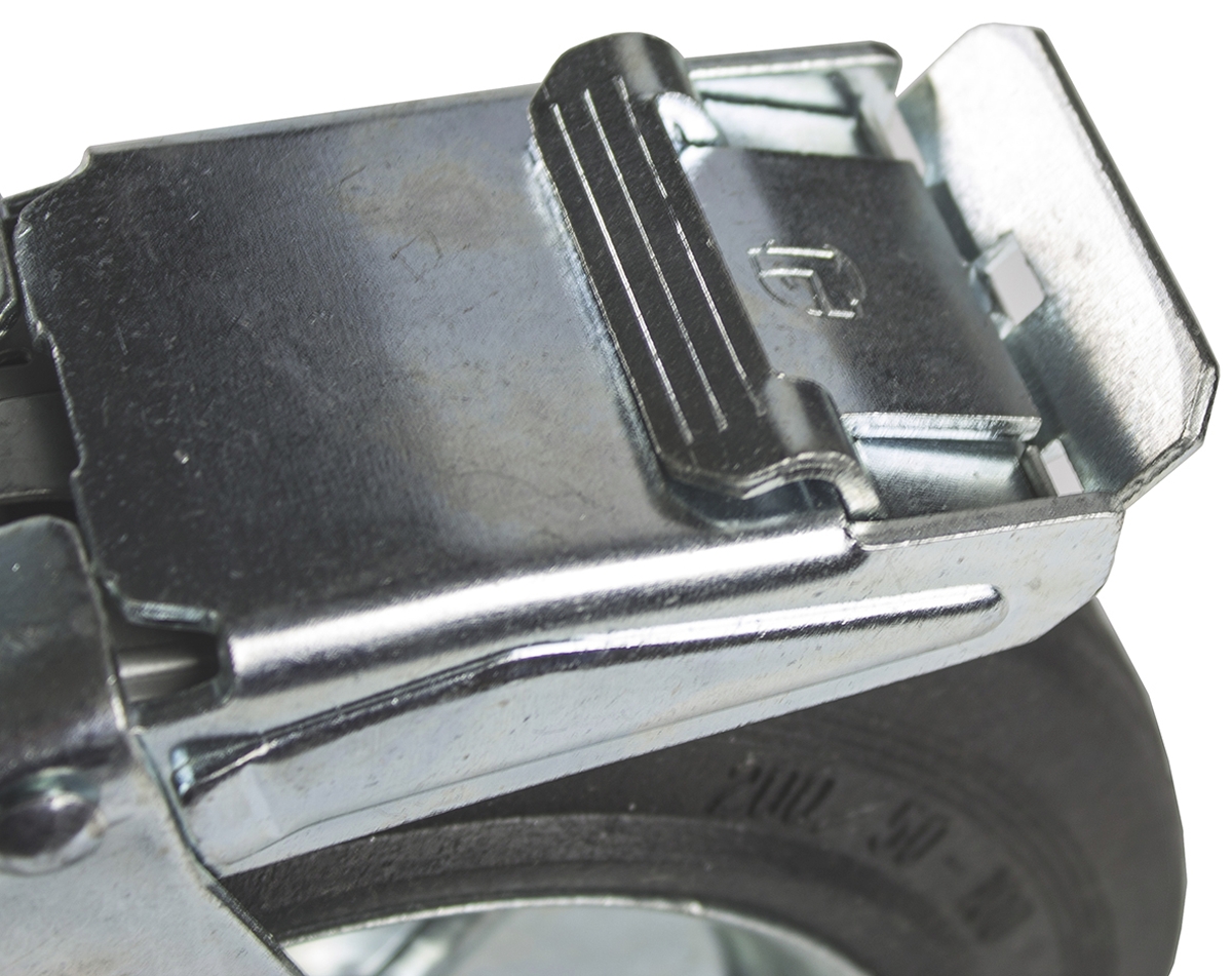 s501873 LAG Braked Swivel Castor, 230 kg Capacity, 200 mm Wheel