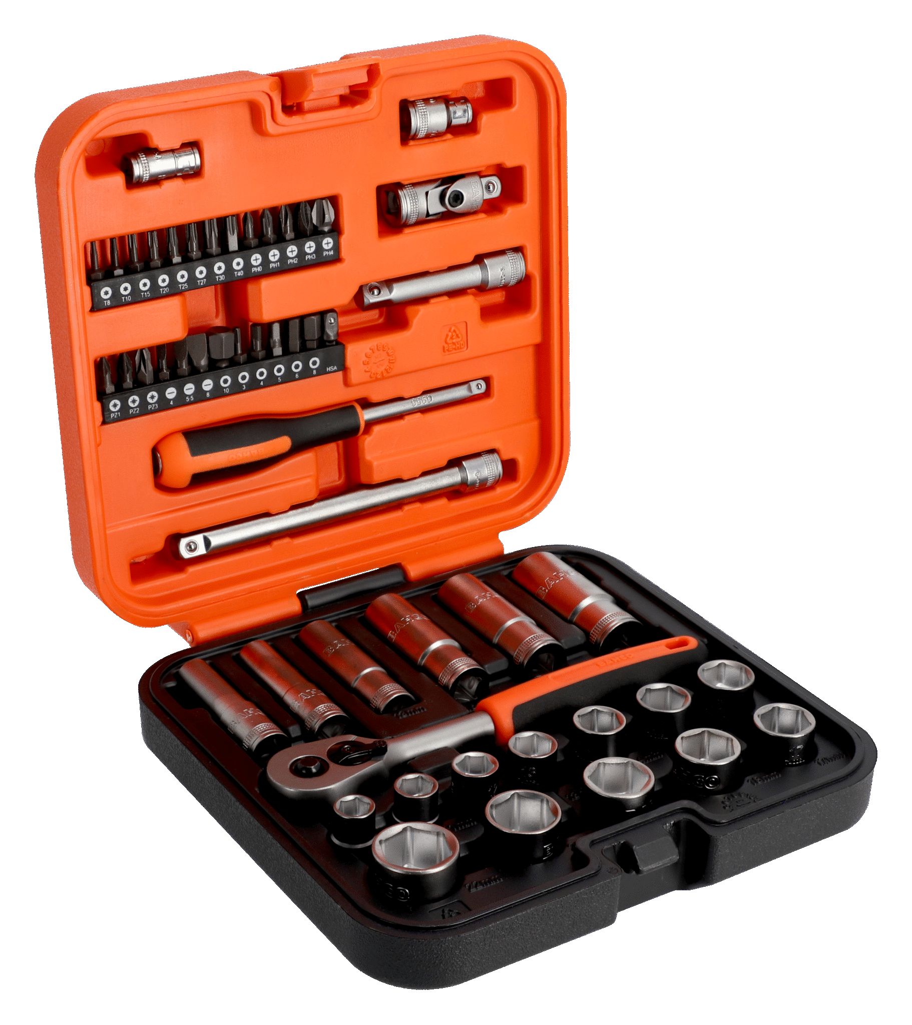 Bahco 13-Piece 1/4 in Bit Socket Set