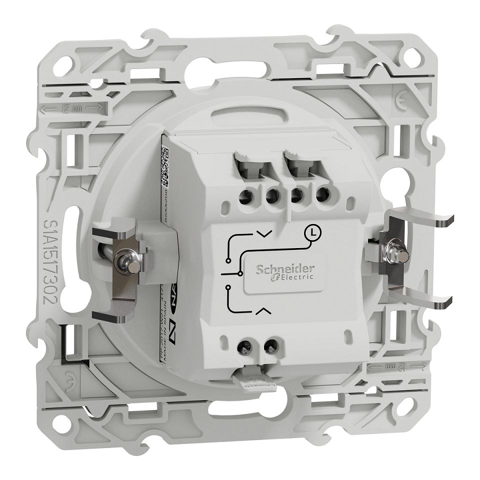 s520208 Schneider Electric 1 Way White 6A Odace 2011 Series
