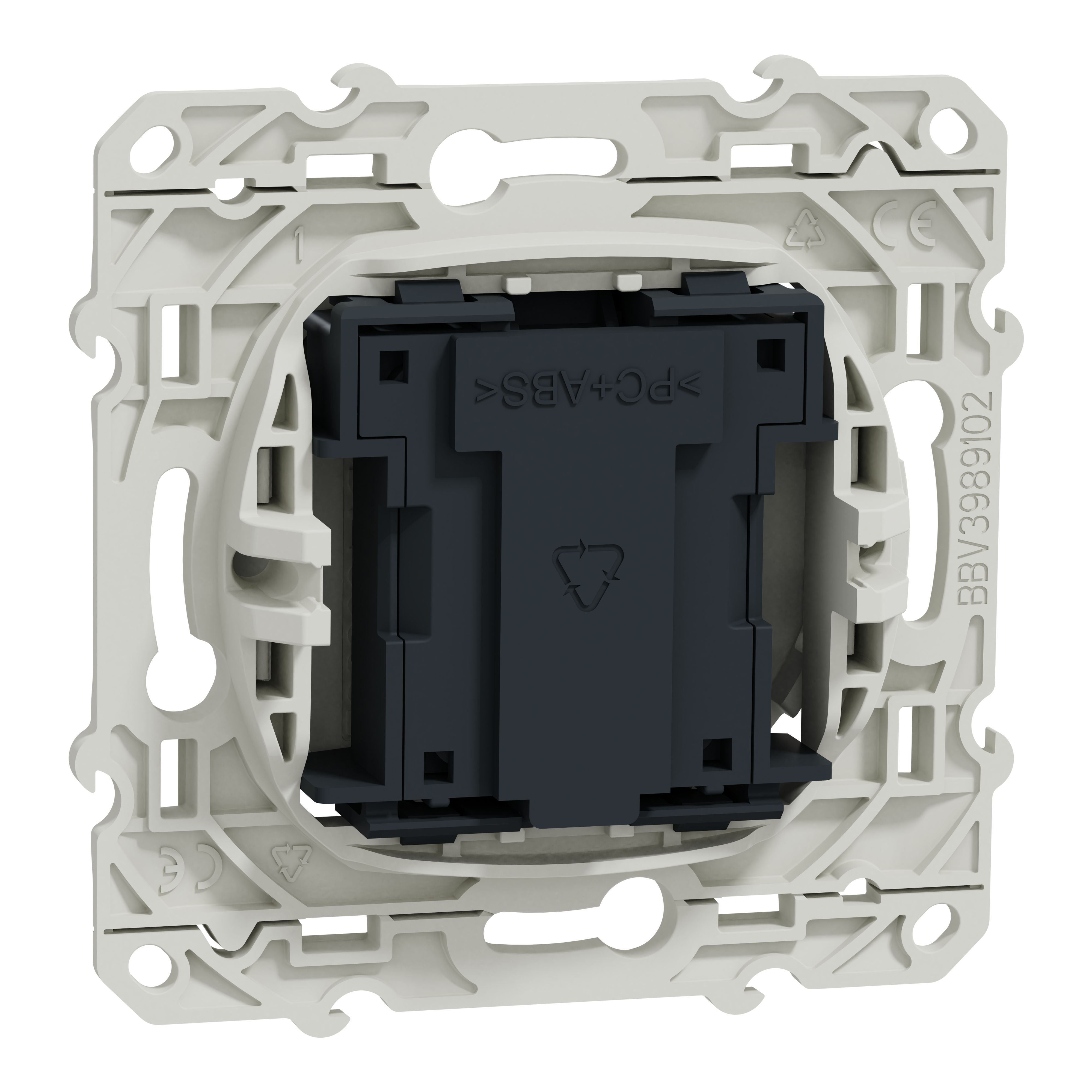s520496 Schneider Electric White Light Switch 1