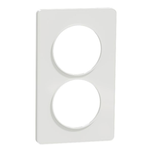 Schneider Electric Lighting Cover for use with Odace, 85mm Width, Clip Fixing, 142 mm