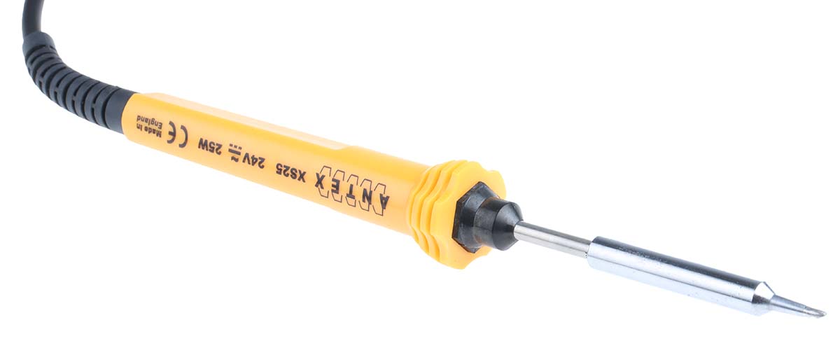 Antex Electronics Electric Soldering Iron, 24V, 25 W