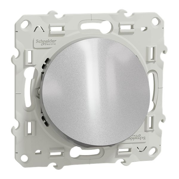 Schneider Electric Odace 2011 Grey Plug Socket, 16A
