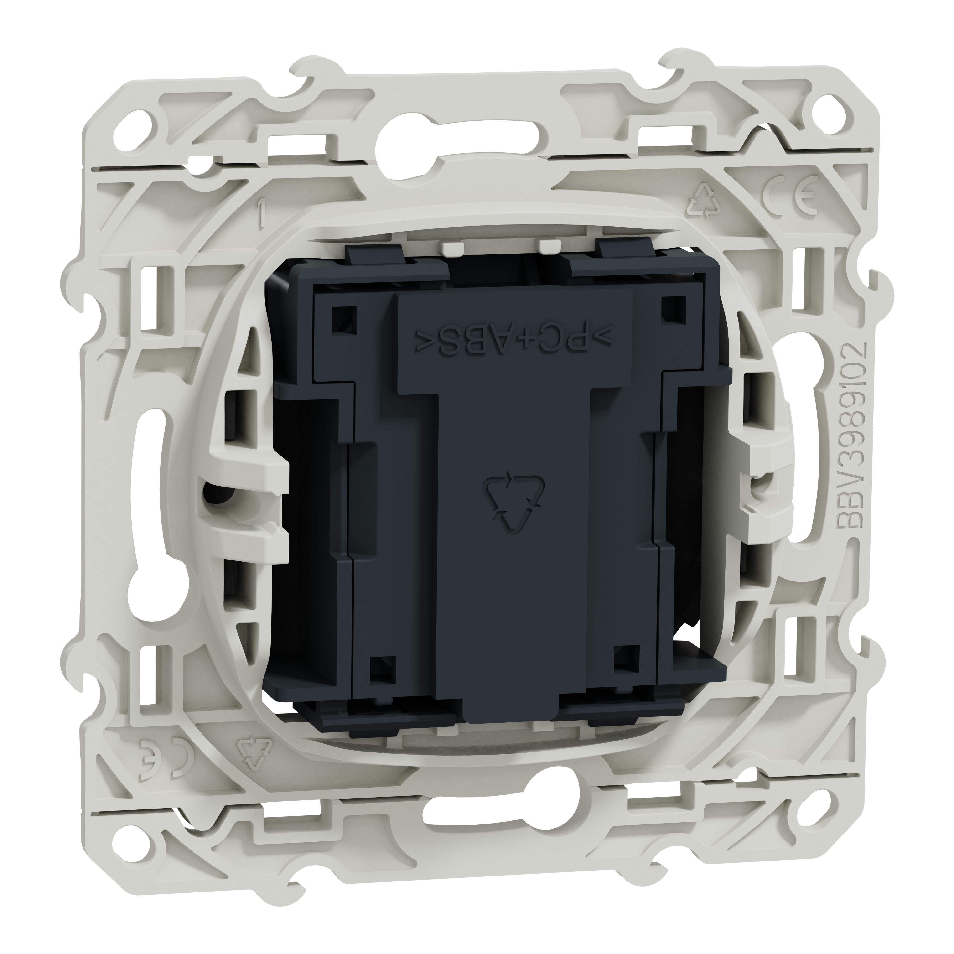 s540496 Schneider Electric Anthracite Light Switch 1