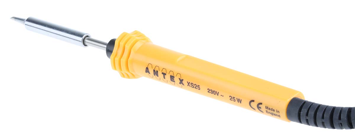 s581470 Antex Electronics Electric Soldering Iron, 230V, 25 W