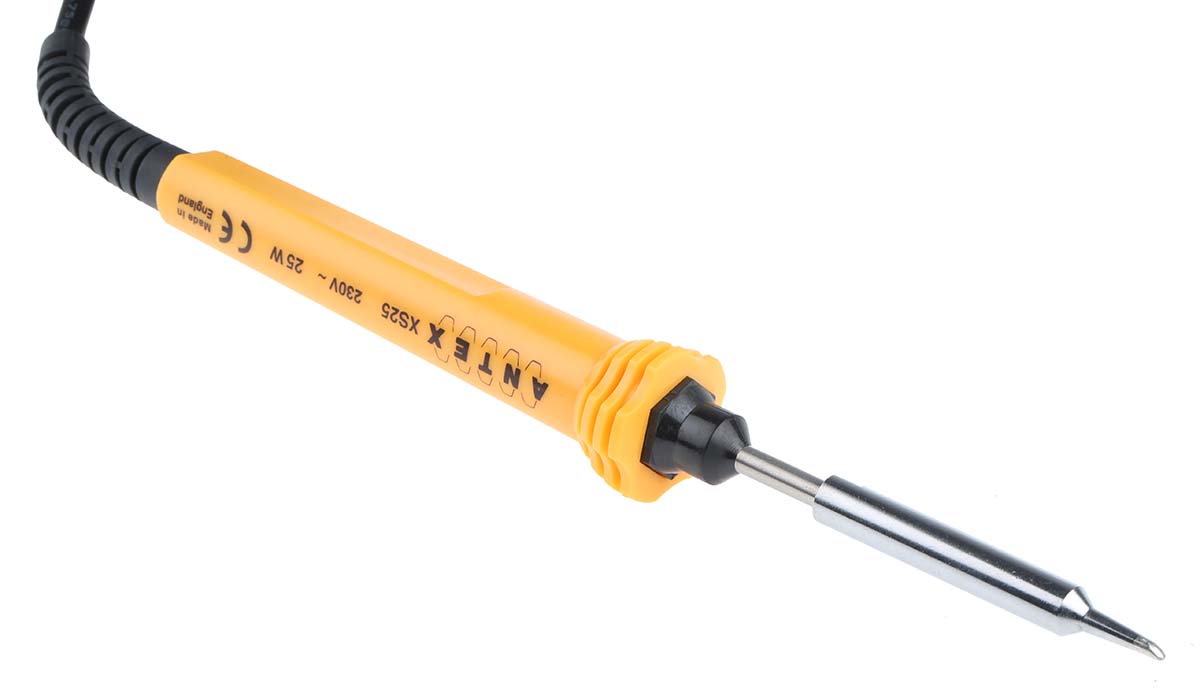 Antex Electronics Electric Soldering Iron, 230V, 25 W, for use with XS25 Soldering Iron