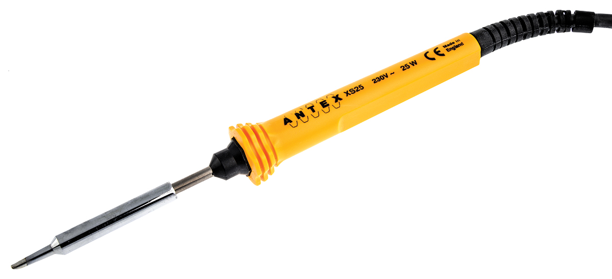 Antex Electronics Electric Soldering Iron, 230V, 25 W