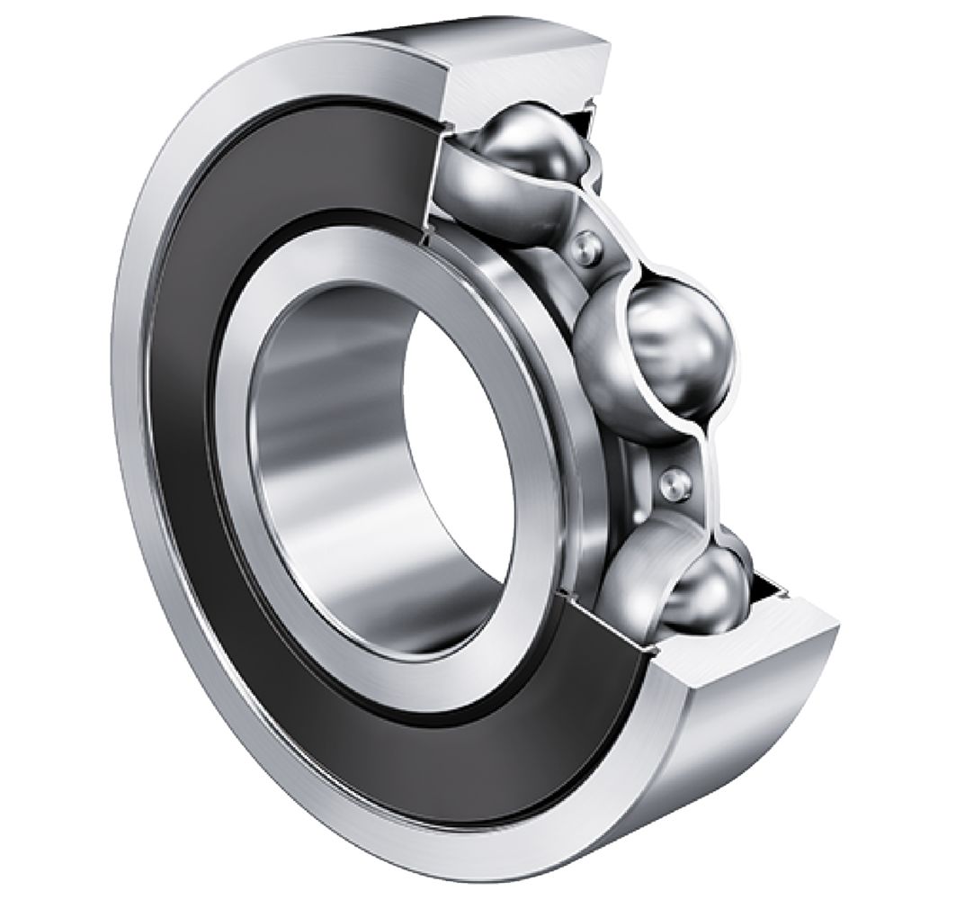 FAG S6002-2RS-FD 1 Row Deep Groove Ball Bearing - 15 mm ID, 32 mm OD