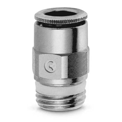 Camozzi 6000 Series, S6510 8-3/8 Threaded Threaded