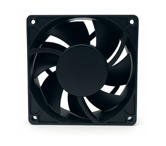 dcaxf-9 E-Pro QuietAx Shield Axial Cooling Fan 24V DC 4300 RPM Ball Bearing 3 Wire IP68