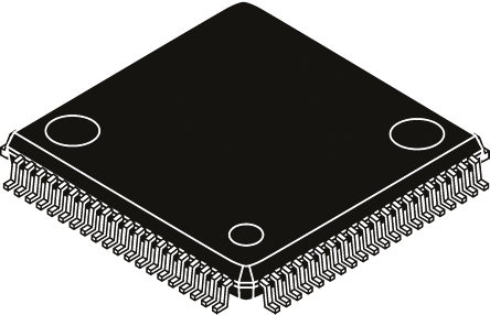 NXP S912XDG128F2MAA, 16 bit HCS12X Microcontroller, 80 MHz, 128kB FLASH, 80-Pin QFP