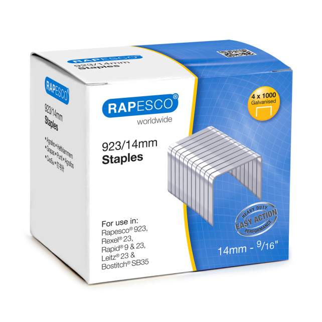 Rapesco Staple 4000 Per Pack Per pack