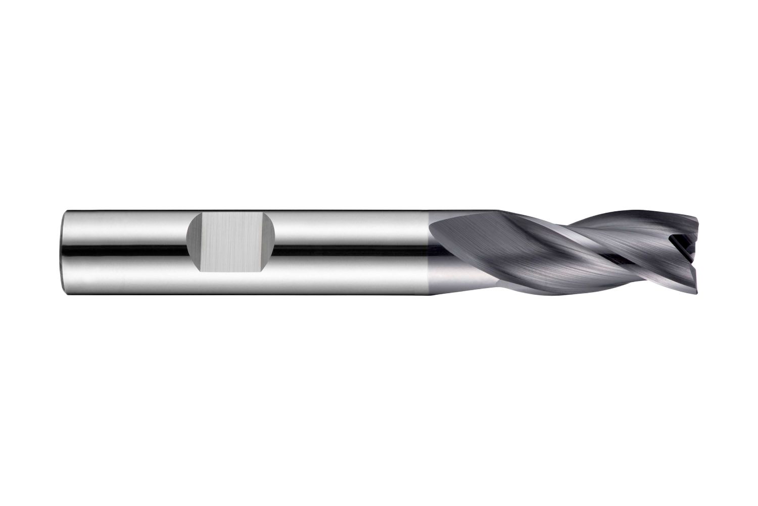 s93370 Dormer End Mill, 7 mm Cutter, Solid Carbide, 8mm Shank, 19 mm Cut Length