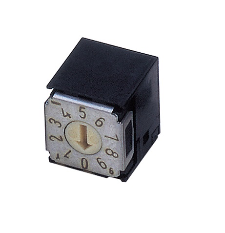 Nidec Components Rotary Coded DIP Switch Surface Gull Wing