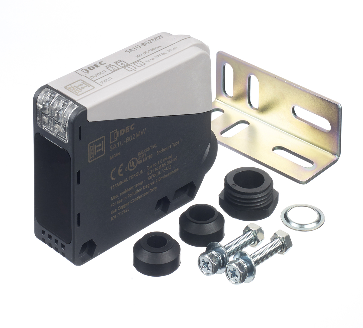 Idec Background Suppression Photoelectric Sensor, Block Sensor