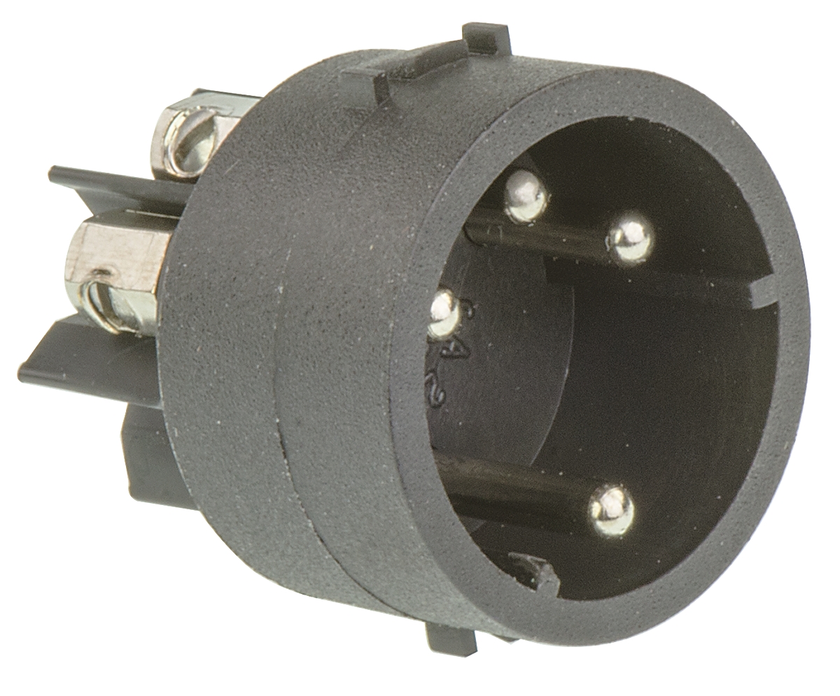 Bulgin Male Connector Insert for use with Mini Buccaneer Connector