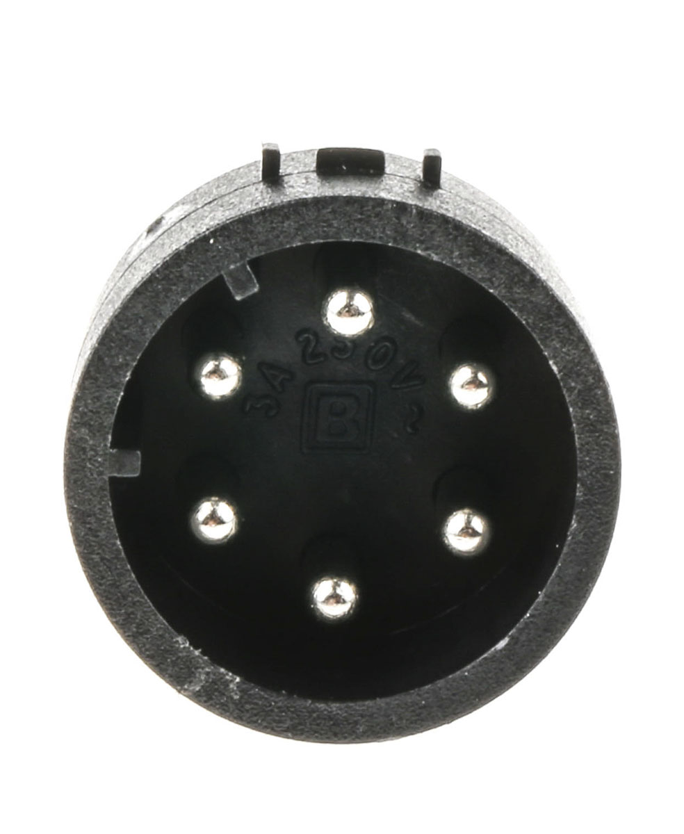 sa3243 Bulgin Male Connector Insert 6 Way for use with Mini Buccaneer Connector
