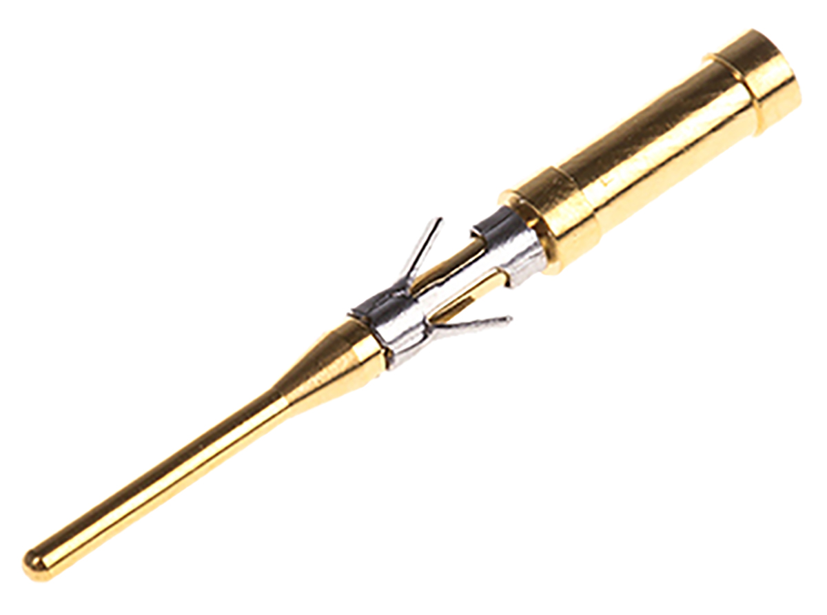 Bulgin Male Crimp Circular Connector Contact, Wire Size 20AWG, 26 AWG
