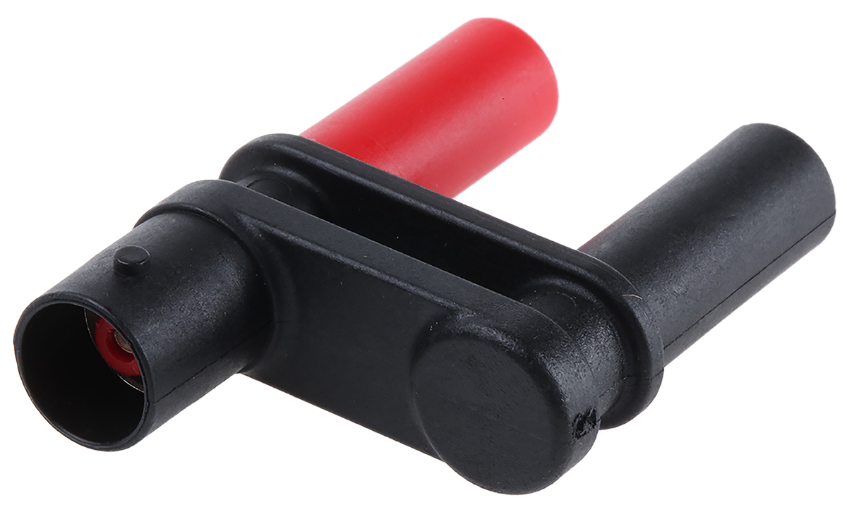 Schutzinger Black Test Connector Adapter and Nickel Plated