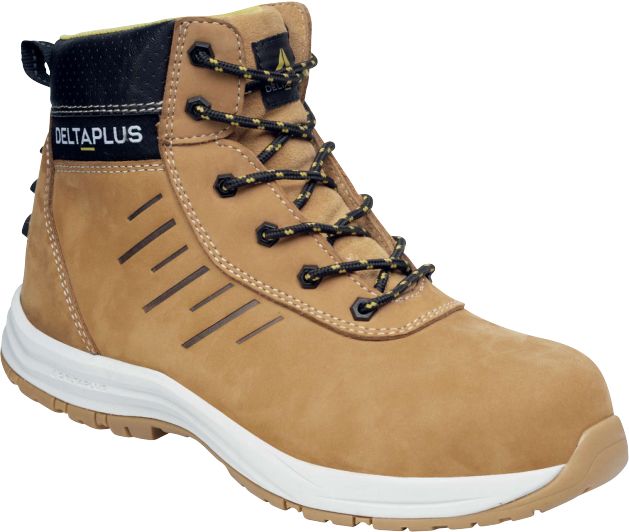 Delta Plus SAGA2 S3S SR Beige Composite Toe Capped Unisex Safety Footwear 11, EU 46 CE EN ISO 20345
