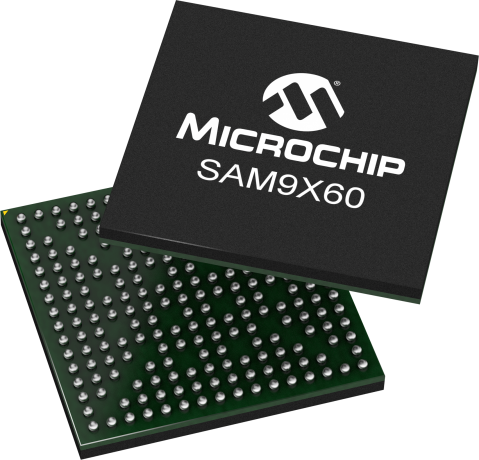 Microchip SAM9X60T-V/DWB ARM926EJ-S Microprocessor SAM9X60 32 bit ARM 600 MHz 228-Pin TFBGA