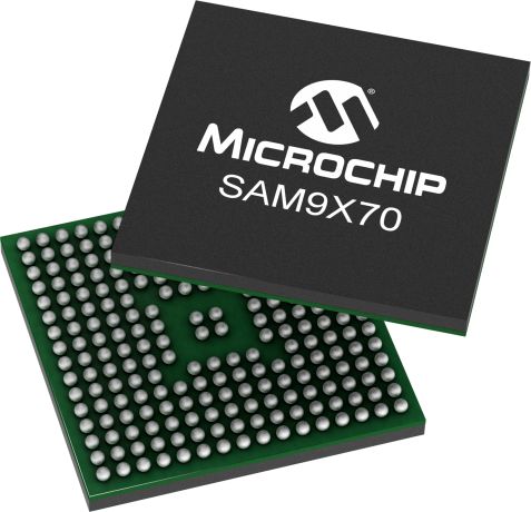 Microchip SAM9X70-I/4PB ARM926EJ-S Microcontroller SAM9X7 32 bit Arm Cortex 800 MHz 240-Pin TFBGA