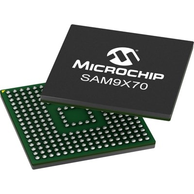 Microchip SAM9X70T-V/6GW ARM926EJ-S Microprocessor SAM9X7 32 bit ARM 800 MHz 256-Pin TFBGA