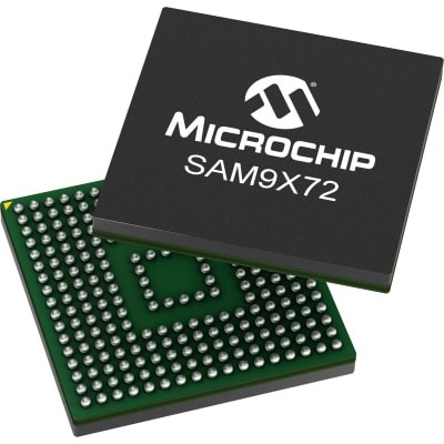 Microchip SAM9X72-V/6GW ARM926EJ-S Microprocessor SAM9X7 32 bit ARM 800 MHz 256-Pin TFBGA