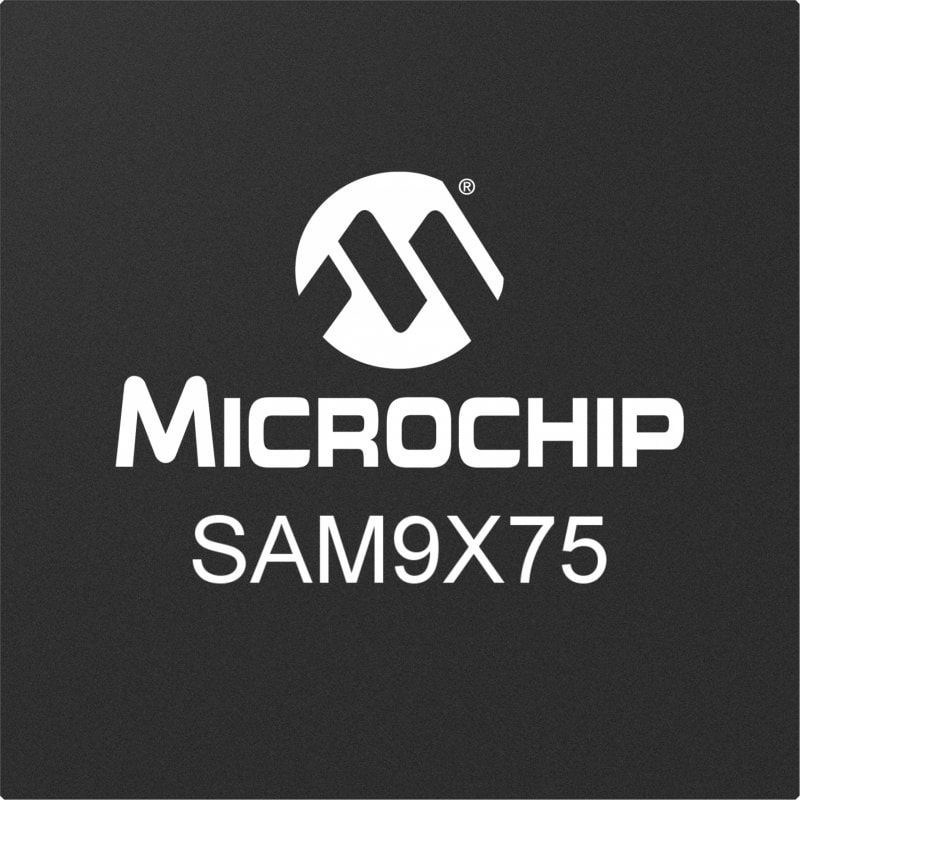 Microchip SAM9X75D5M-I/4TB ARM926EJ-S Microcontroller SAM9X75 SOM 32 bit Arm Cortex 800 MHz 243-Pin TFBGA