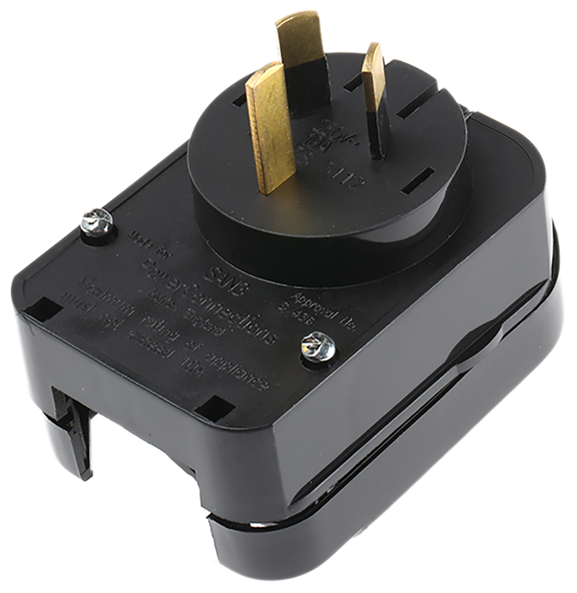 PowerConnections Mains Connector Converter Europe Australia, 10A