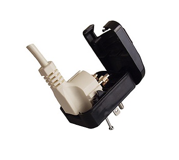 PowerConnections Mains Connector Converter Europe USA, 10A